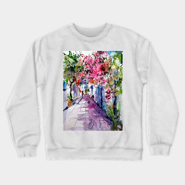 Summer time Crewneck Sweatshirt by kovacsannabrigi